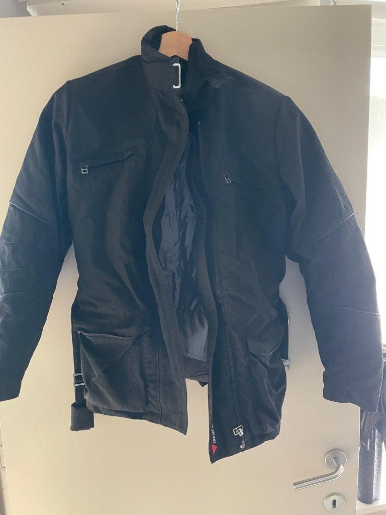 joli gilet de moto long Dainese, Motos, Dainese, Femmes, Enlèvement, Manteau | tissu