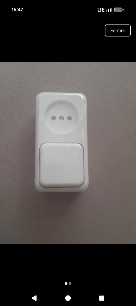 Prise et interrupteur électrique, Enlèvement, Neuf, Interrupteur