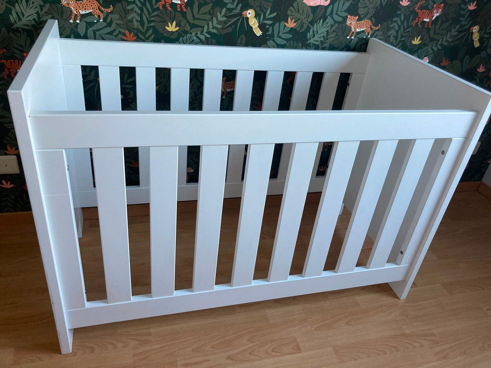 Babybedje + matras + lattenbodem, Kinderen en Baby's, Ophalen of Verzenden, Zo goed als nieuw