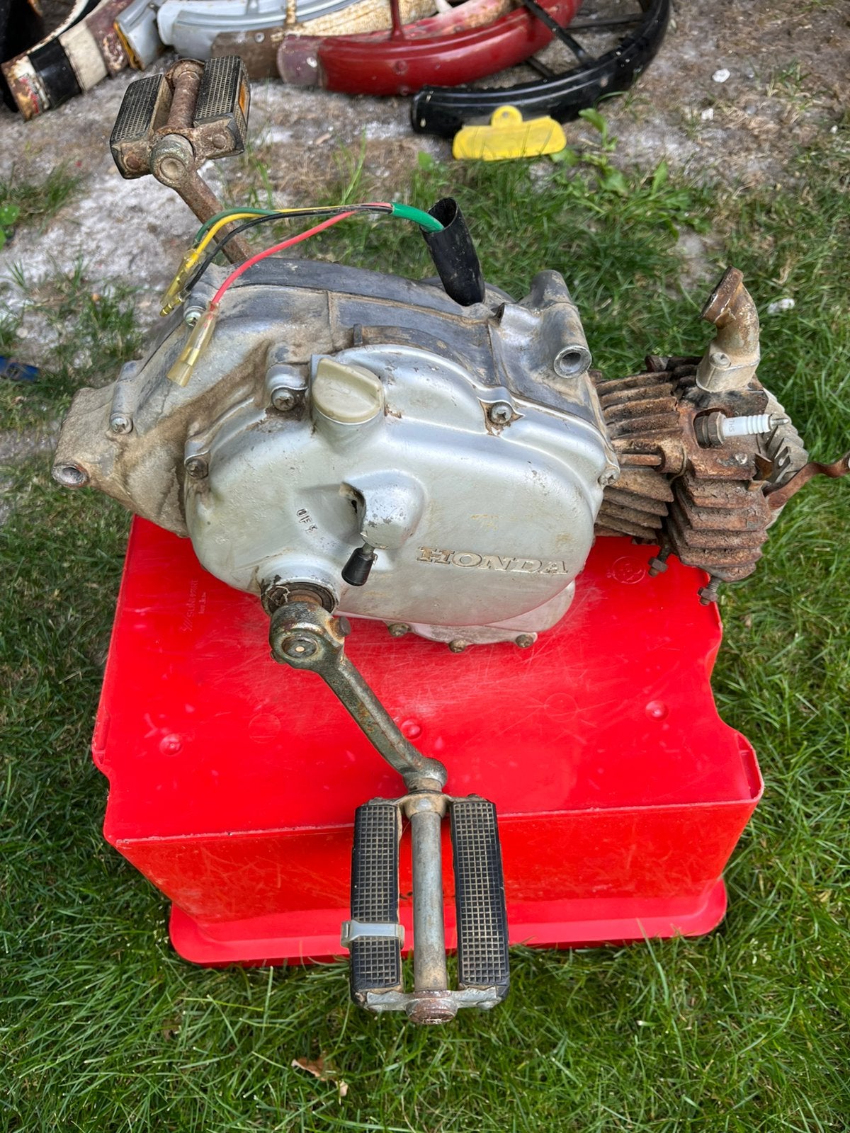 Motorblok honda amigo novio pc50, Enlèvement