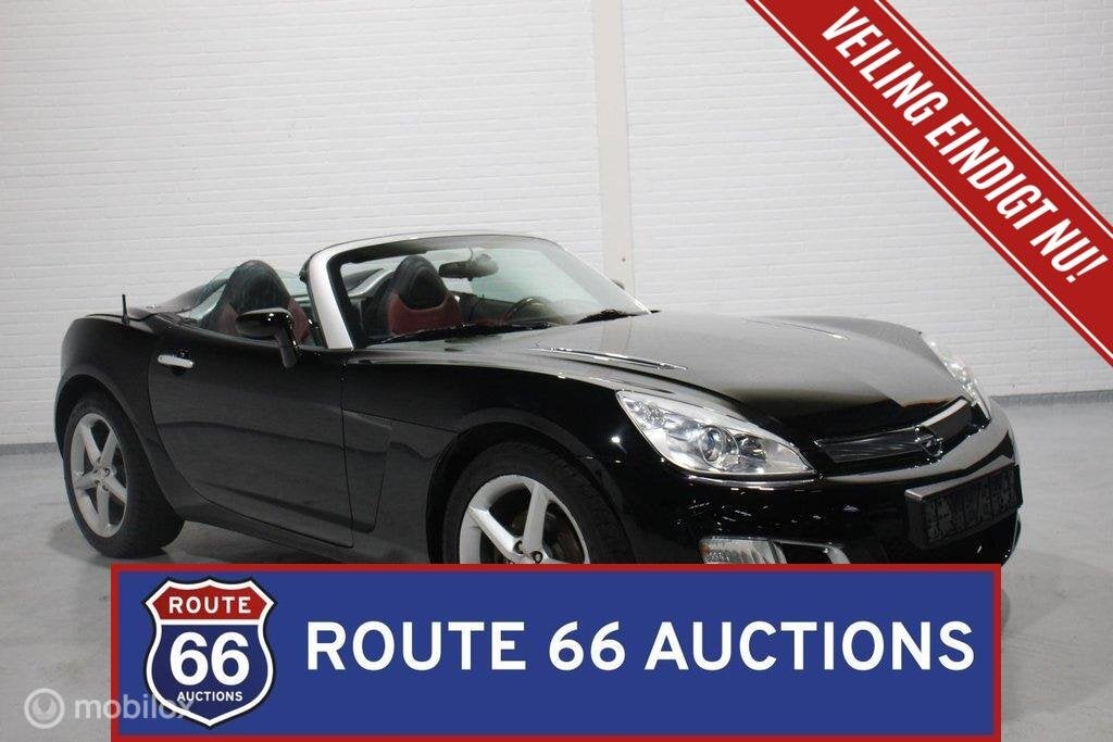 Opel GT | 2009 | Route 66 Auctions, Auto's, Gebruikt, Zwart, Bedrijf, Handgeschakeld