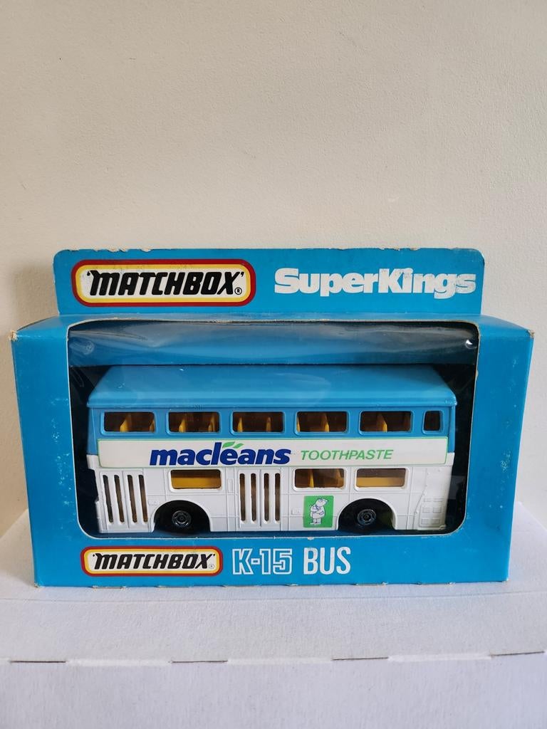 Matchbox Superkings The Londoner (1984) Macleans K15 - 15, Hobby en Vrije tijd, Modelauto's | Overige schalen, Ophalen of Verzenden