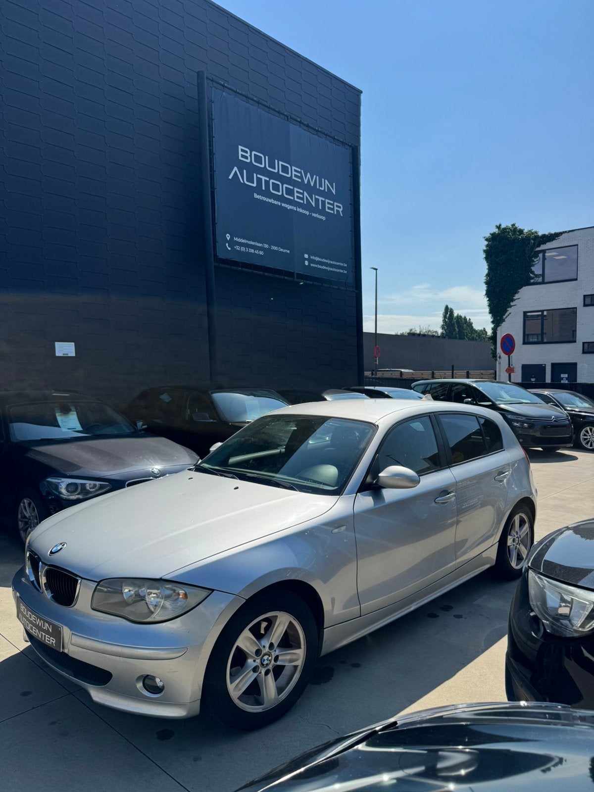 Bmw 116i benzine 233xxxkm, Airco, Gekeurd, TOPSTAAT, Autos, BMW, Argent ou Gris, 4 portes, Entreprise, Boîte manuelle
