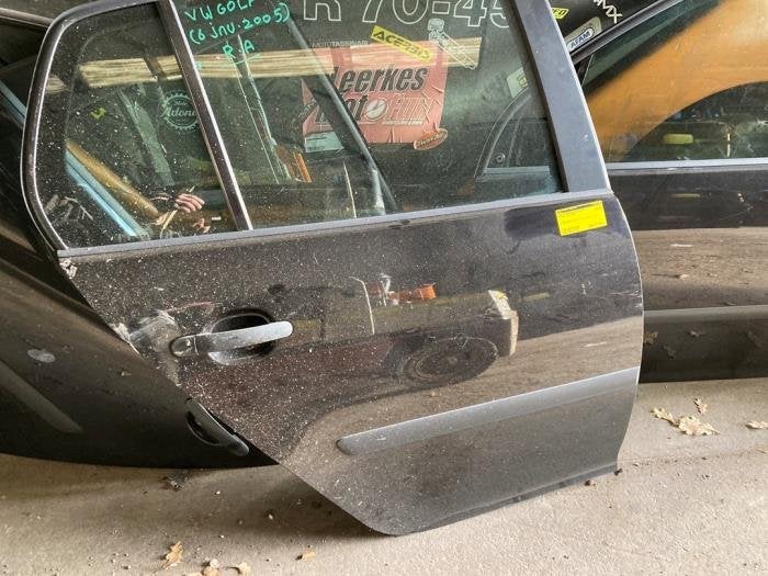 Portier 4Deurs rechts-achter van een Volkswagen Golf (L041), Gebruikt, -, -, Ophalen of Verzenden