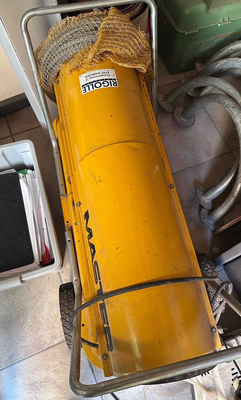 Master heteluchtkanon, Doe-het-zelf en Bouw, Ophalen, Gebruikt