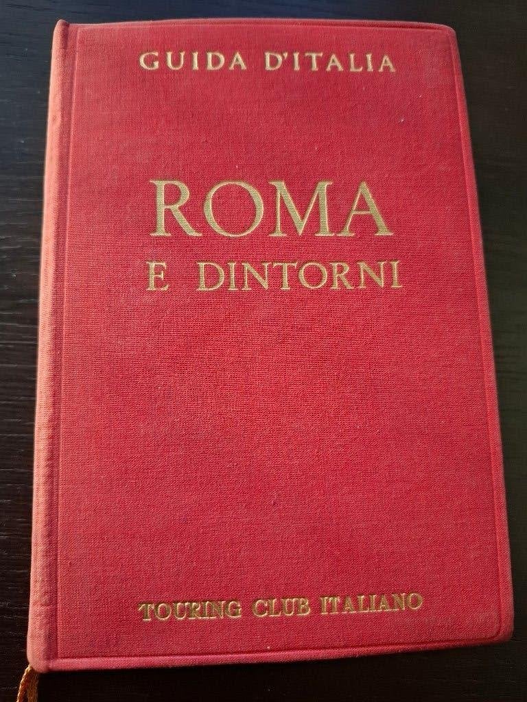 Roma e dintorni 1950 Guida d'Italia - Rome, Boeken, Ophalen of Verzenden