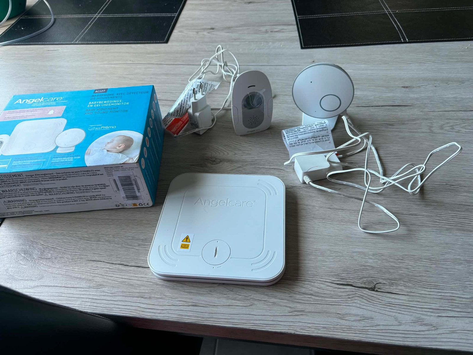 Angelcare AC127 Geluids- en bewegingsmonitor, Kinderen en Baby's, Babyfoons, Ophalen, Zo goed als nieuw