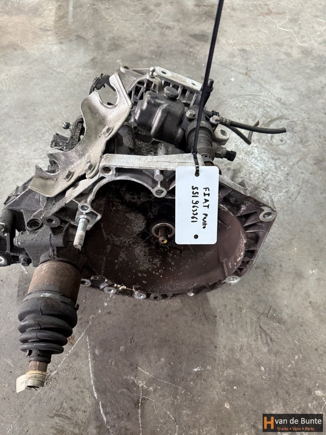 Versnellingsbak Fiat punto code: 551963361, Ophalen, Gebruikt, -, -