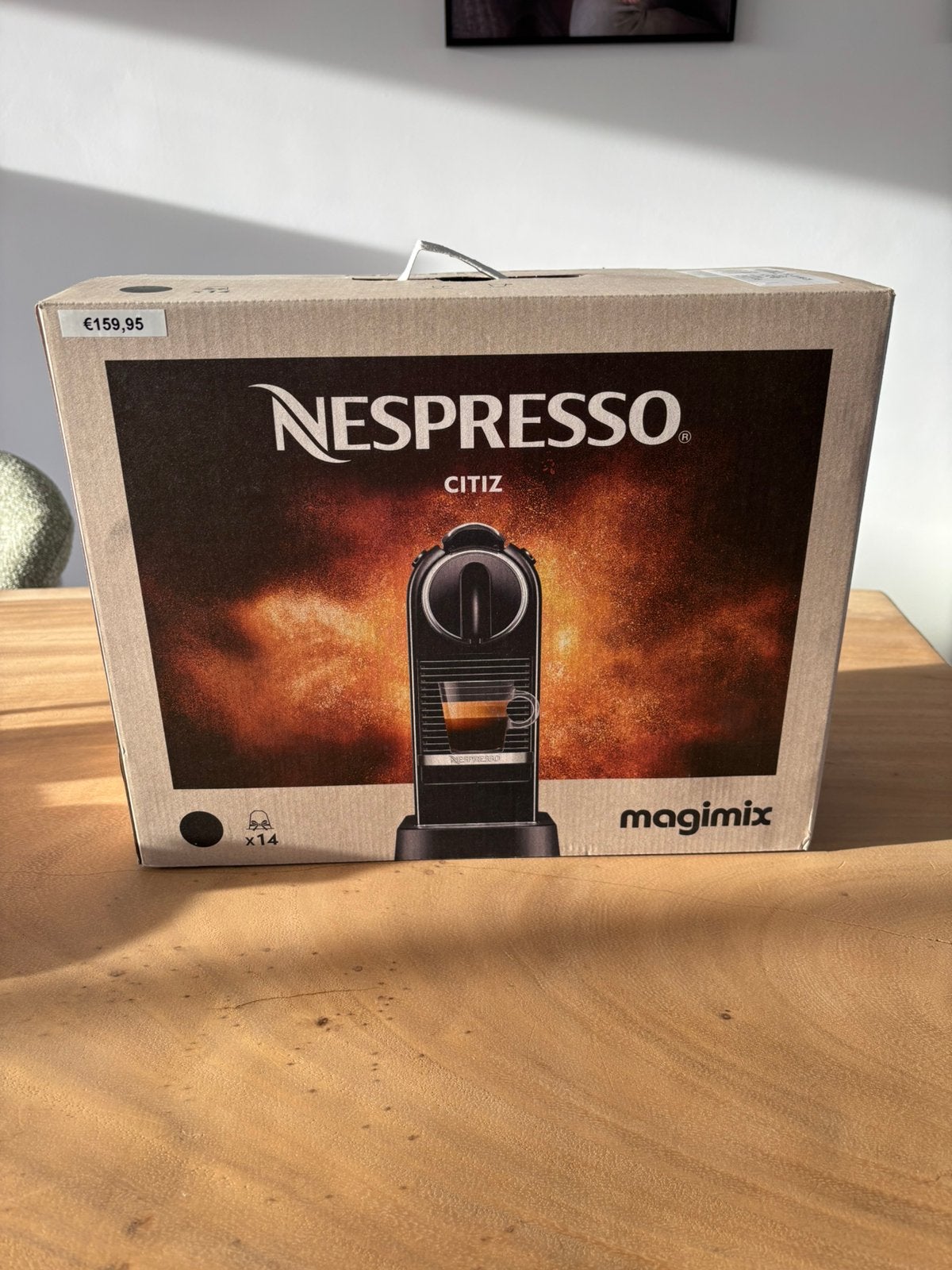 Nespresso machine, Elektronische apparatuur, Koffiezetapparaten, Ophalen, Nieuw, Espresso apparaat, Koffiepads en cups