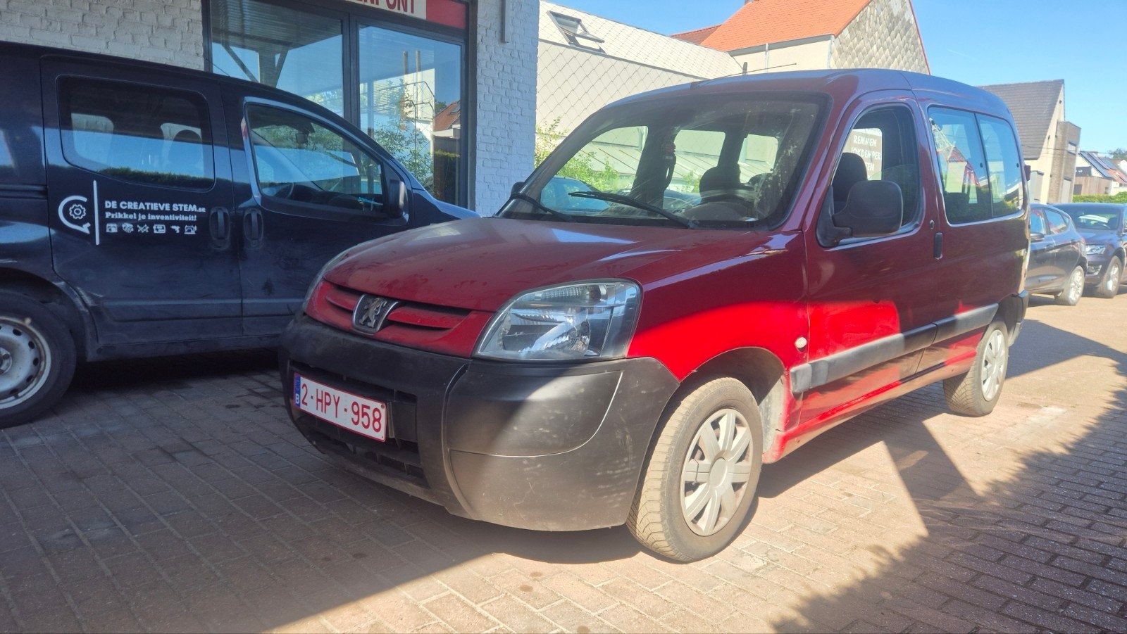 Peugeot Partner ** 1.4 benzine ** 168.000 km, Auto's, Bedrijf, Euro 4, 1408 cc, Te koop