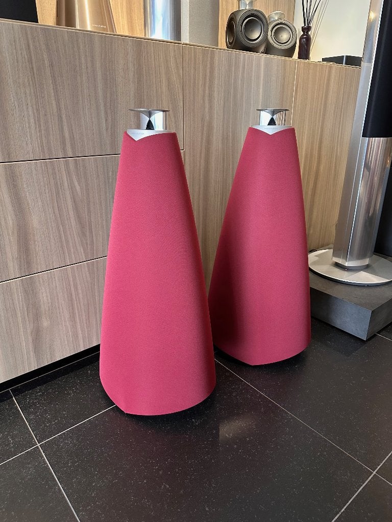 Bang & Olufsen Beolab 20 MK2 "Rumba Red" - B&O, Compatible son surround/home cinéma, Info@bang-olufsen.dk, Comme neuf, Enlèvement