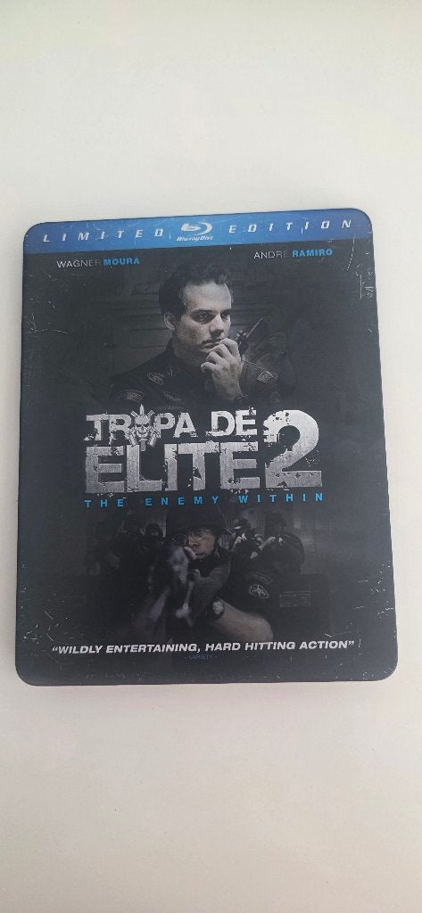 BR - Tropa de Elite 2 STEELBOOK, CD & DVD, Blu-ray, Thrillers et Policier, Enlèvement ou Envoi, Film, Néerlandais