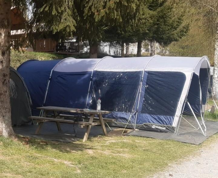 Tunneltent, Caravanes & Camping, Tentes, jusqu'à 6, Comme neuf, Enlèvement