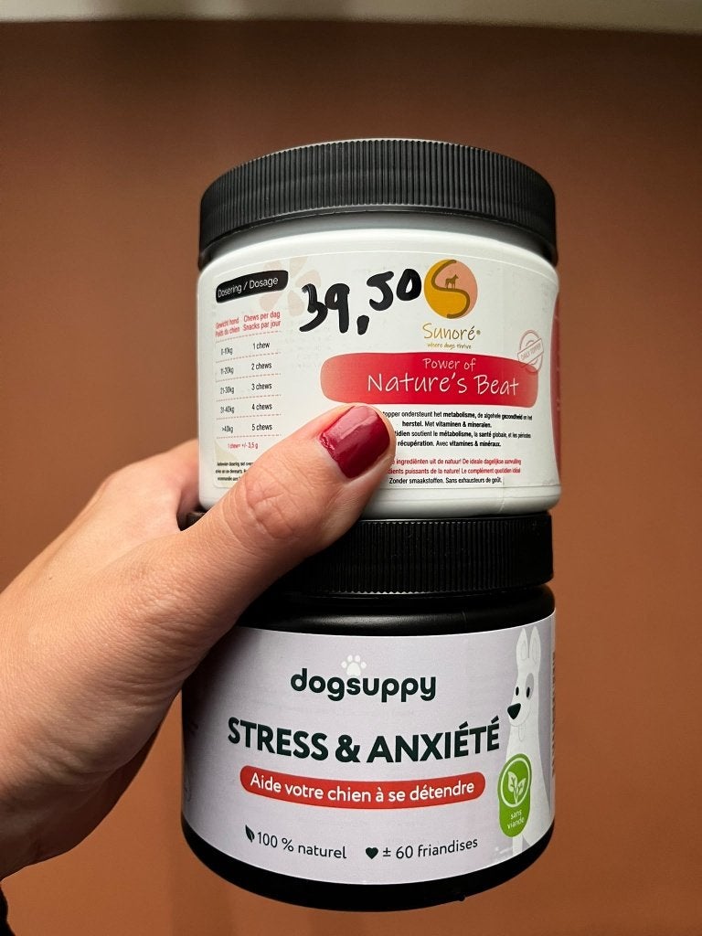 Dogsuppy stress & angst + Sunore power of nature’s beat, Ophalen, Hond