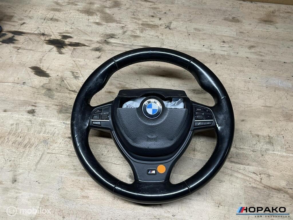 M Sportstuur leder BMW 5 serie F10 F11 F07, Auto-onderdelen, Gebruikt, Einsteinlaan 5 rijswijk, Bmw, Ophalen of Verzenden