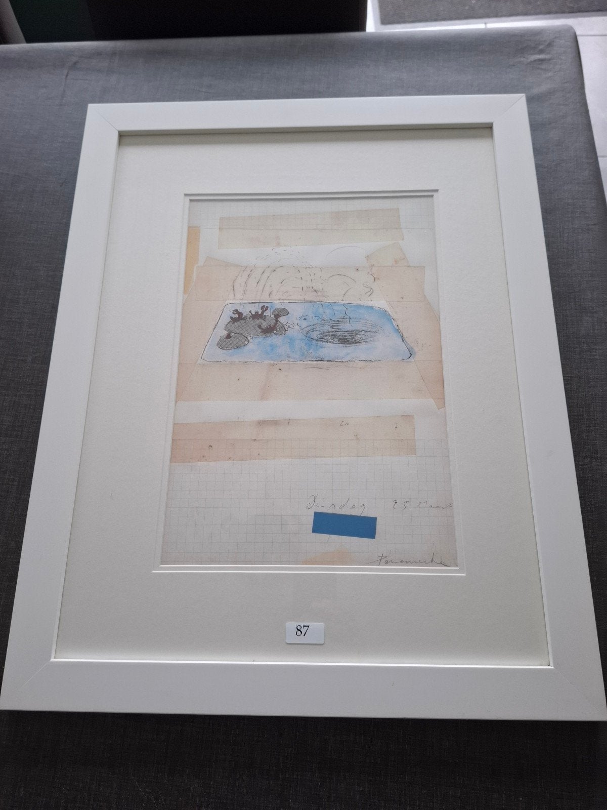panamarenko, Antiquités & Art, Signé dans la planche, Enlèvement, Lithographie