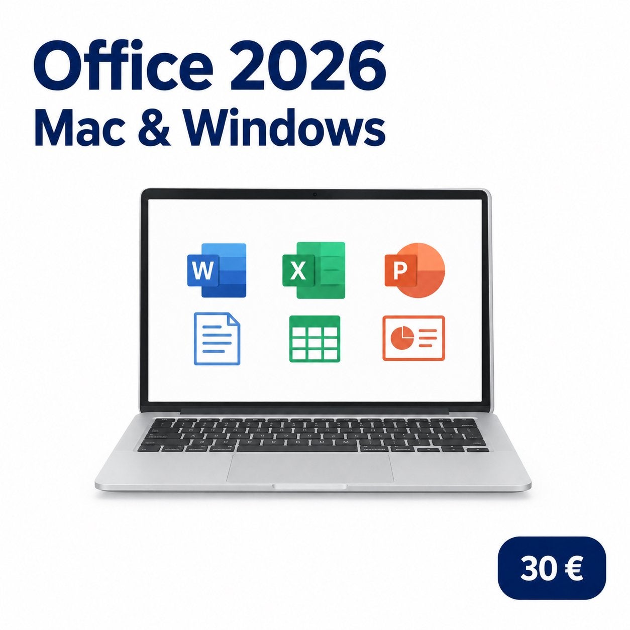 Office Pro Plus 2026, Ophalen, Nieuw, Powerpoint, MacOS