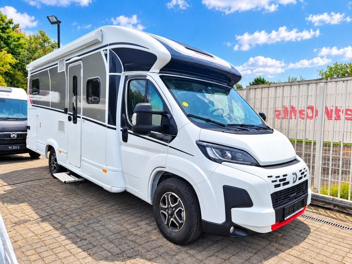 Dethleffs Trend T7057 EBL, Caravanes & Camping, Camping-cars, Siège de train, Marchepied électrique, Entreprise, Fiat