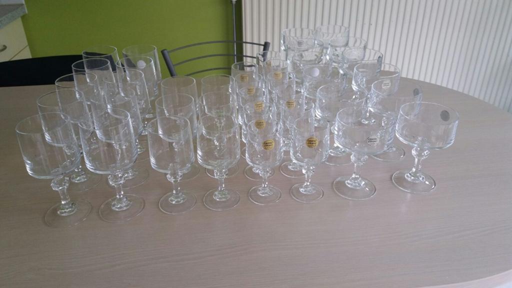 Glazen Cristal d'Arques, Ophalen