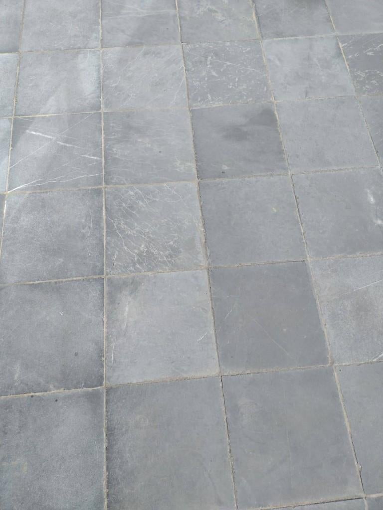 lot Vietnamese blauwe steen 30x30 – 17 tegels, Tuin en Terras, Ophalen, Nieuw, Terrastegels, Natuursteen