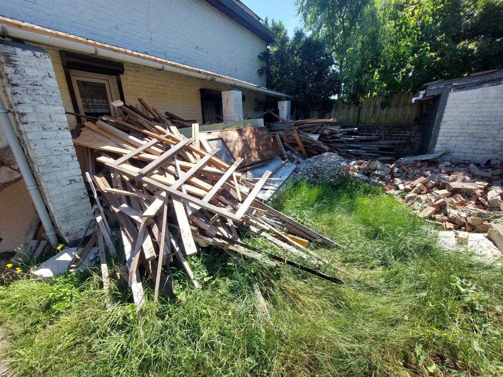 hout, Ophalen