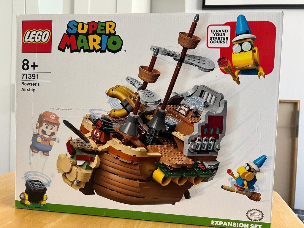 LEGO 71391 - Le dirigeable de Bowser - Super Mario - NOUVEAU, Neuf, Enlèvement ou Envoi, Lego, Ensemble complet
