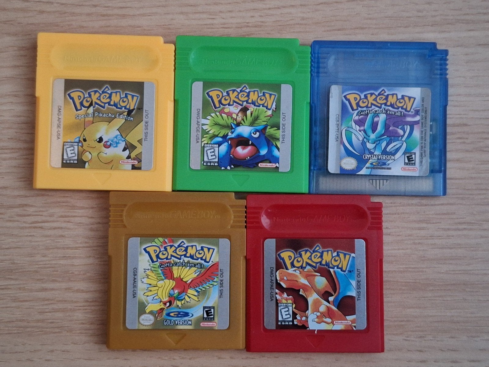 Pokémon Gameboy games repro, Ophalen of Verzenden