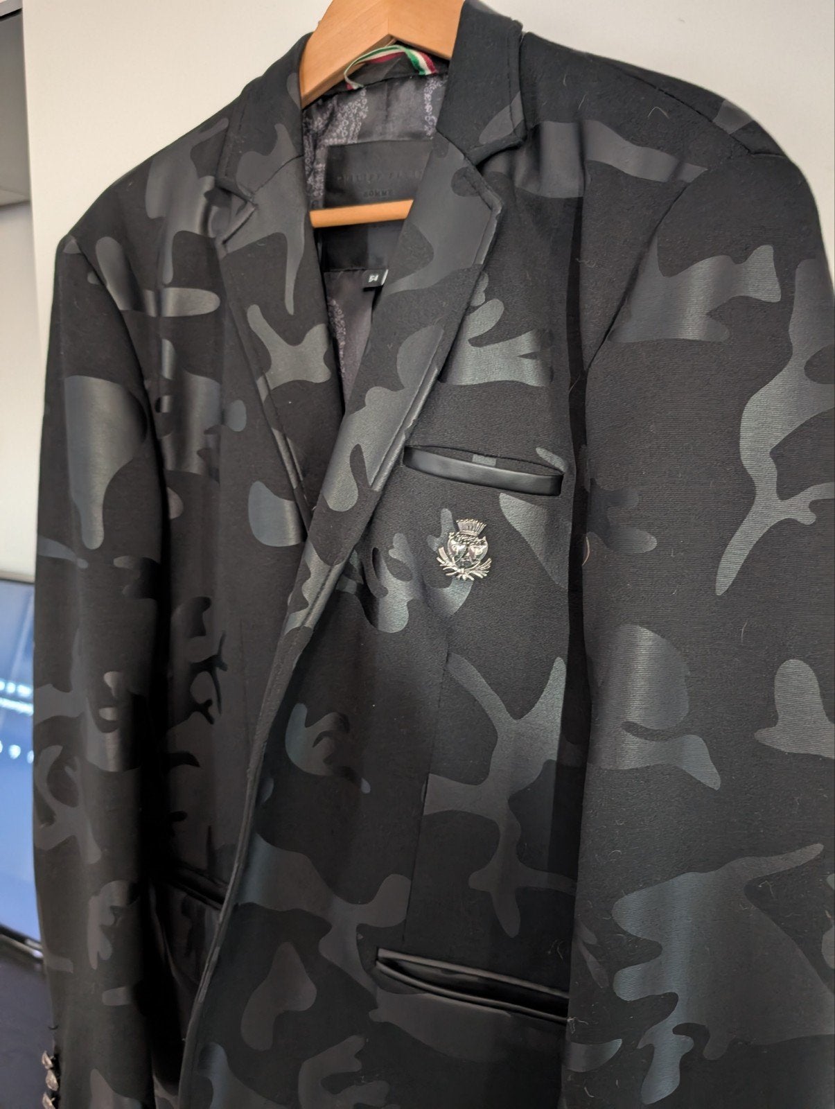 geklede vest Fhilipp Plein, Philipp plein, Enlèvement, Noir, Taille 52/54 (L)