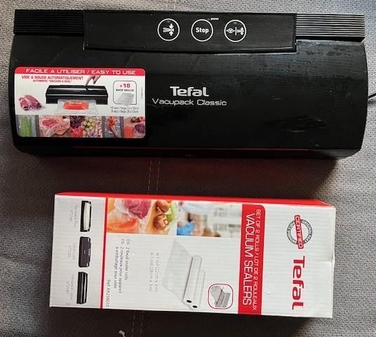 VACUUM TOESTEL MET ZAKKEN, Ophalen