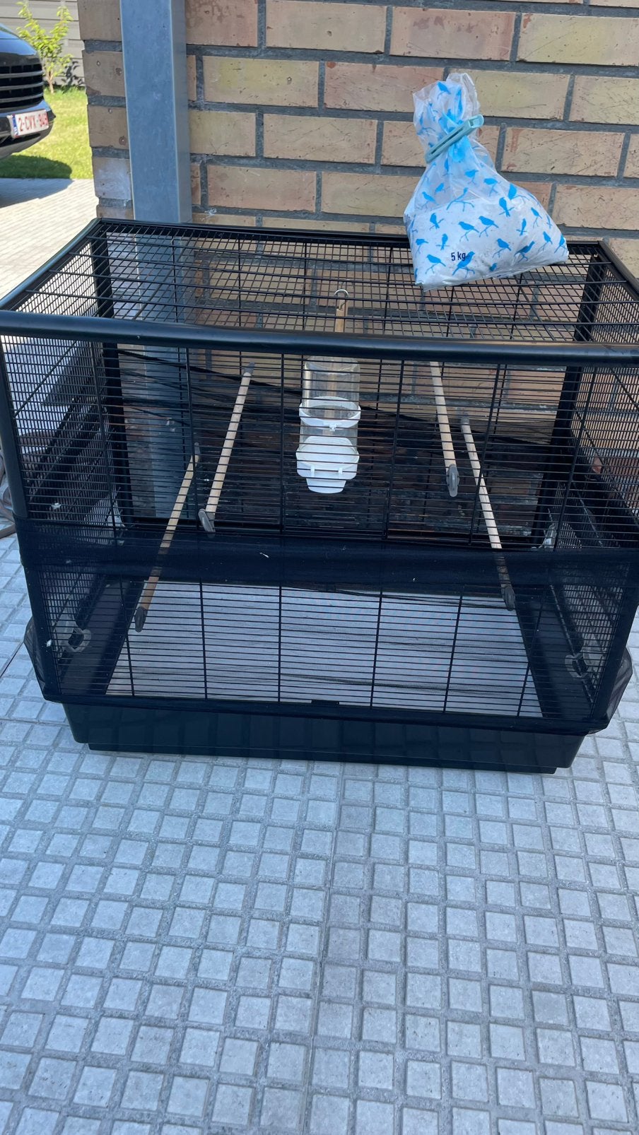 Cage à perruches, Animaux & Accessoires, Oiseaux | Cages & Volières, Comme neuf, Cage à oiseaux, Autres matériaux, Enlèvement