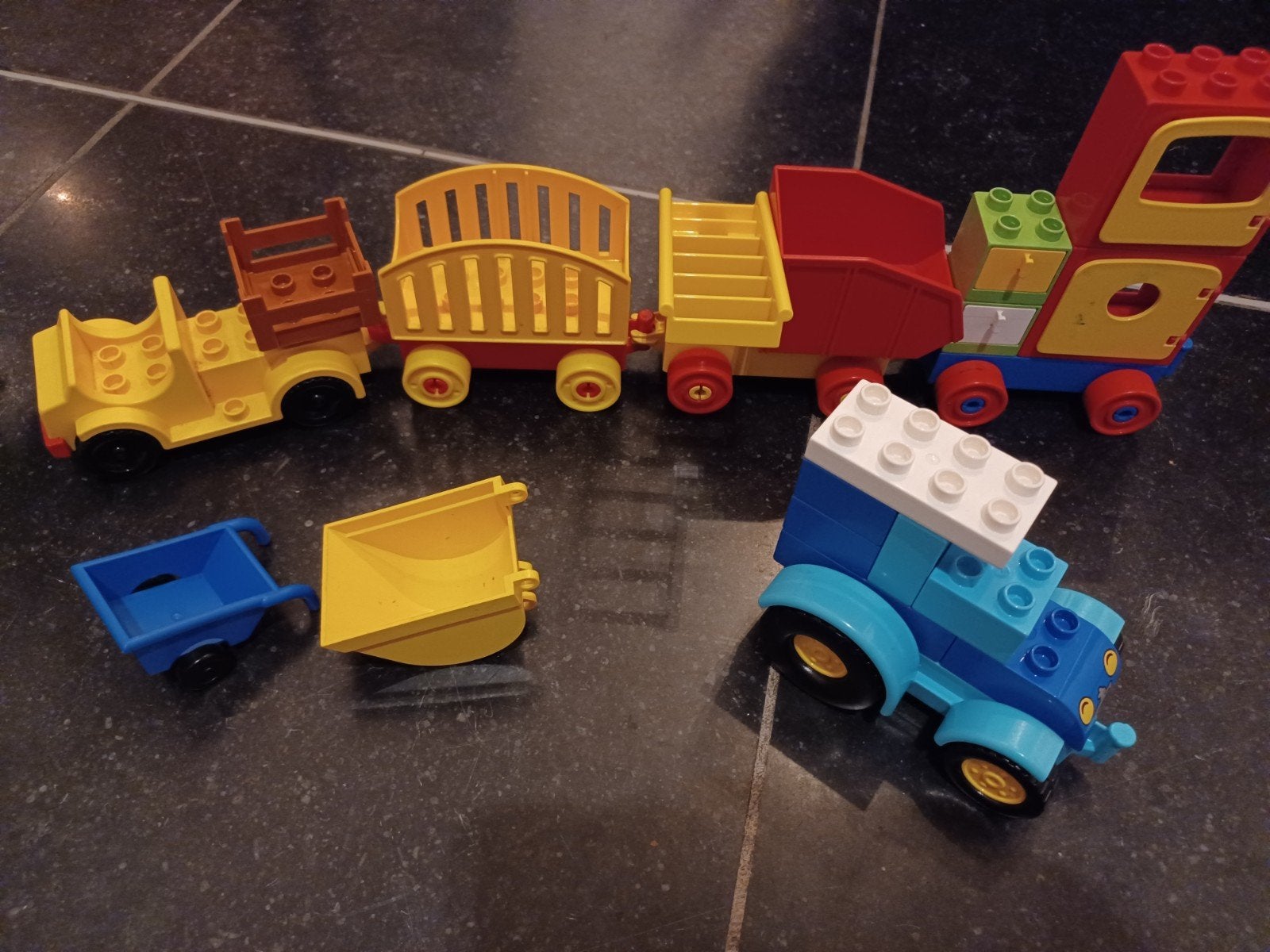 Duplo Bouwtrein, Overige thema's, Enlèvement, Utilisé, Briques en vrac