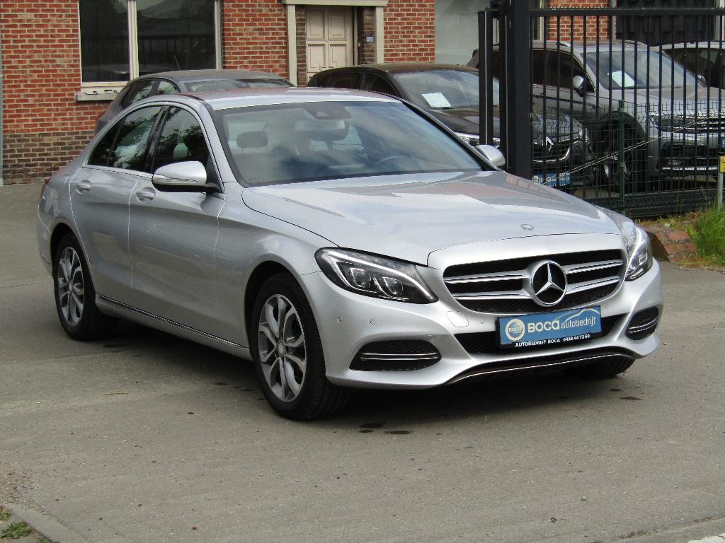 Mercedes C220d, Argent ou Gris, Rétroviseurs électriques, Entreprise, 110 g/km