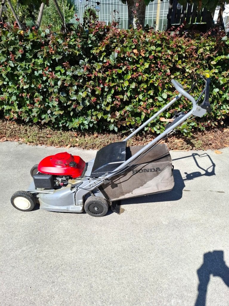 HONDA HRB476C DUWMODEL, Tuin en Terras, Grasmaaiers, Ophalen, Cirkelmaaier, Honda, Gebruikt