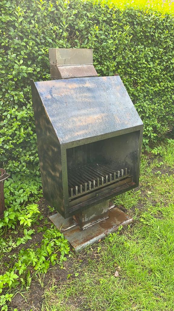 Terraskachel, Tuin en Terras, Tuinhaarden, Ophalen, Gebruikt