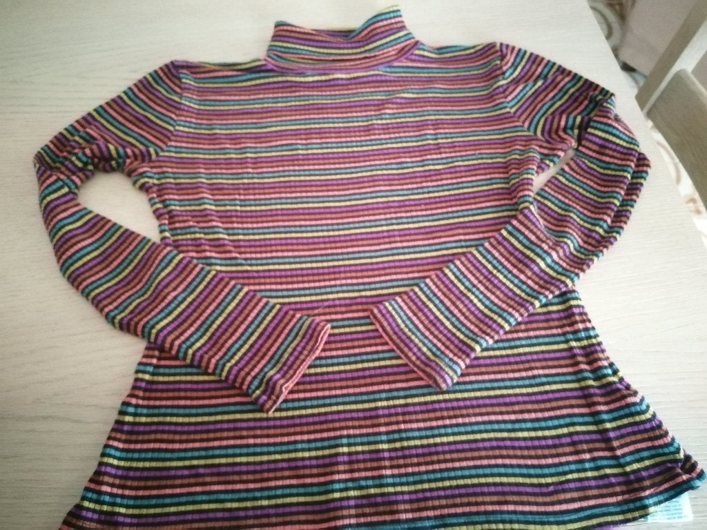 KING LOUIE gestreepte koltrui maat S / 176, Kinderen en Baby's, Kinderkleding | Maat 176, Meisje, Trui of Vest, Zo goed als nieuw