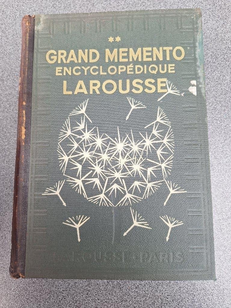 Grand Memento encyclopédique LAROUSSE deel 2, Verzenden, Grand larousse