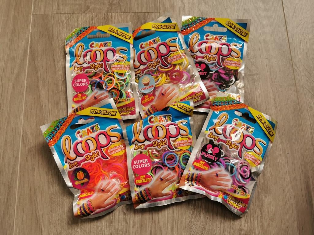 Uitdeelkadootjes loom bands, Ophalen of Verzenden, Nieuw