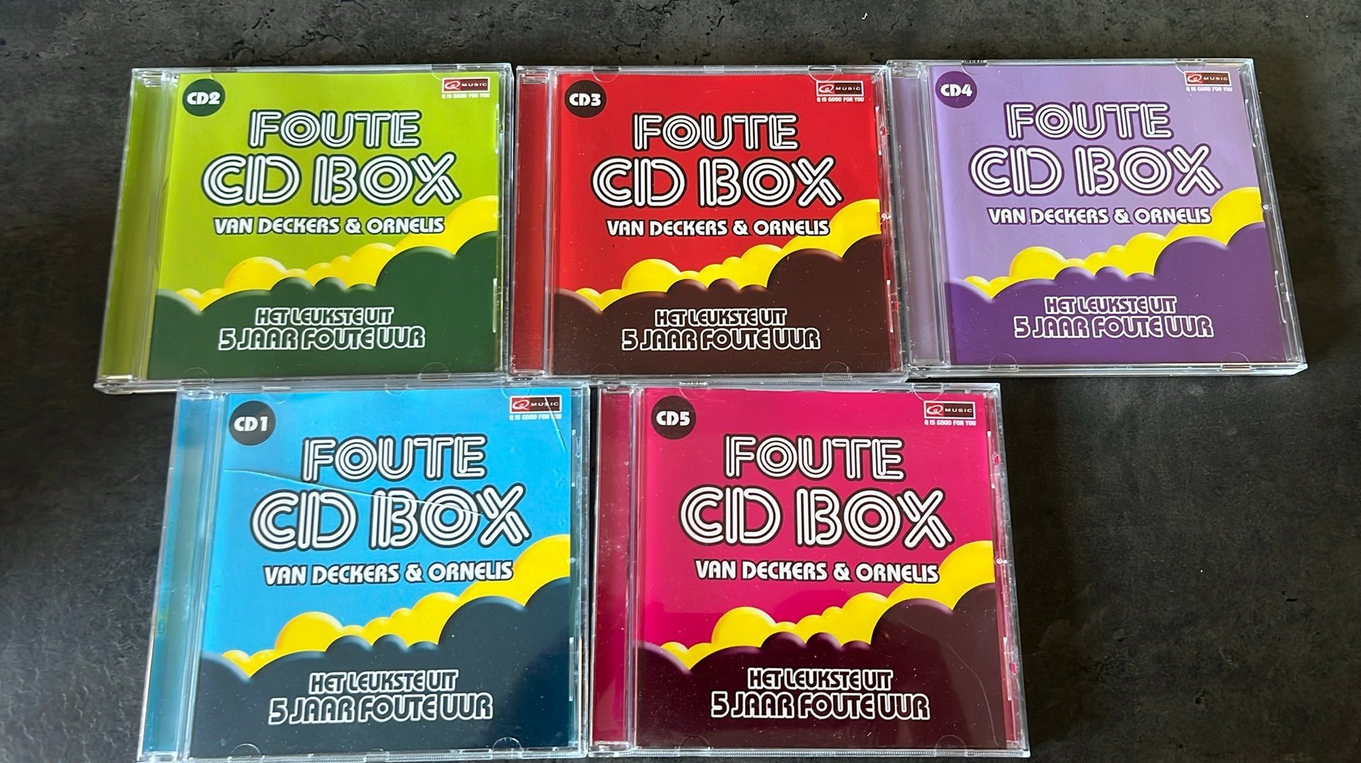Foute CD Box van Deckers & Ornelis (5CD), Enlèvement ou Envoi, Comme neuf