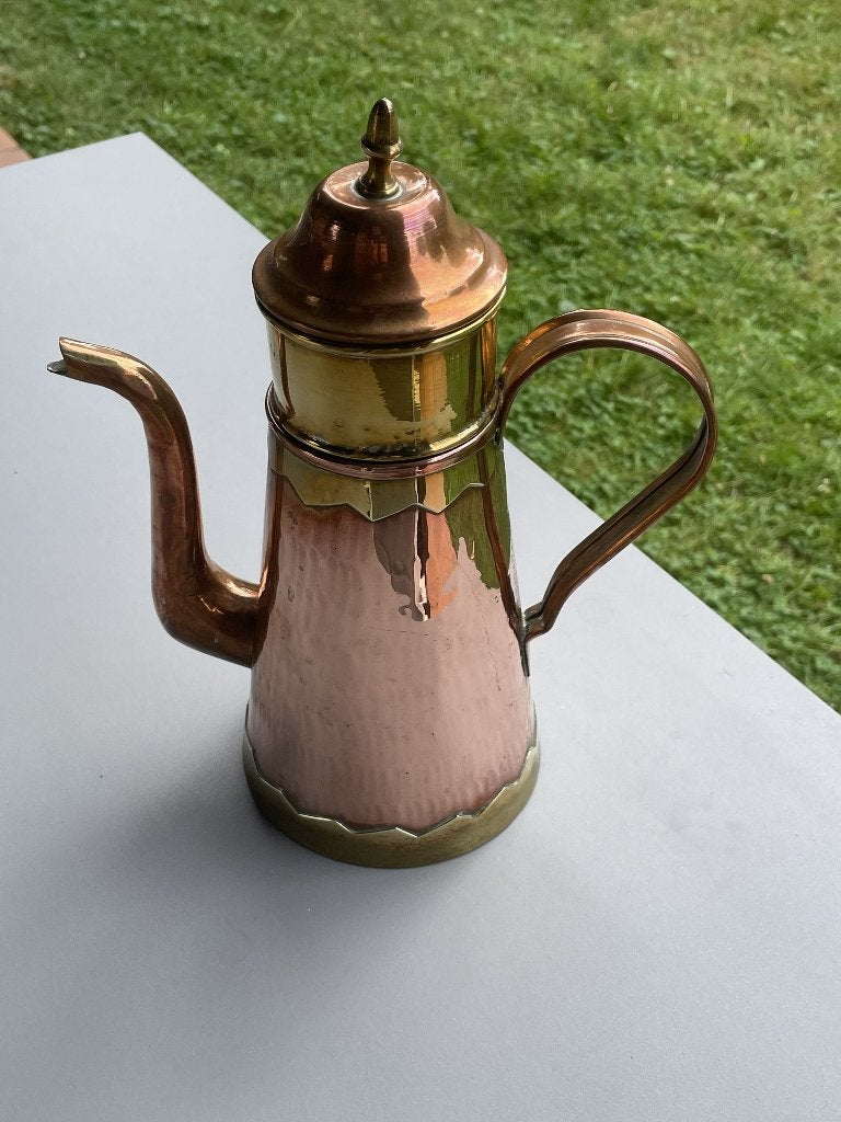 koperen koffiepot, Antiek en Kunst, Ophalen