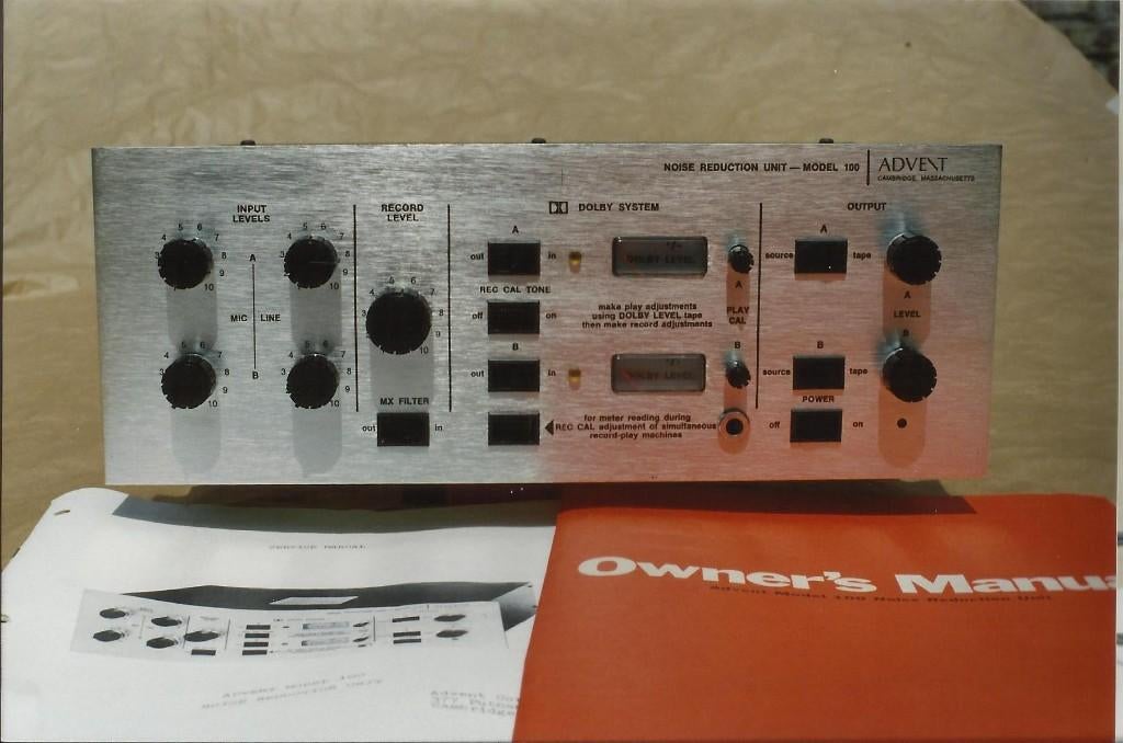 Advent Model 100 Dolby-ruisonderdrukker, Ophalen, Zo goed als nieuw, Cassettedeck