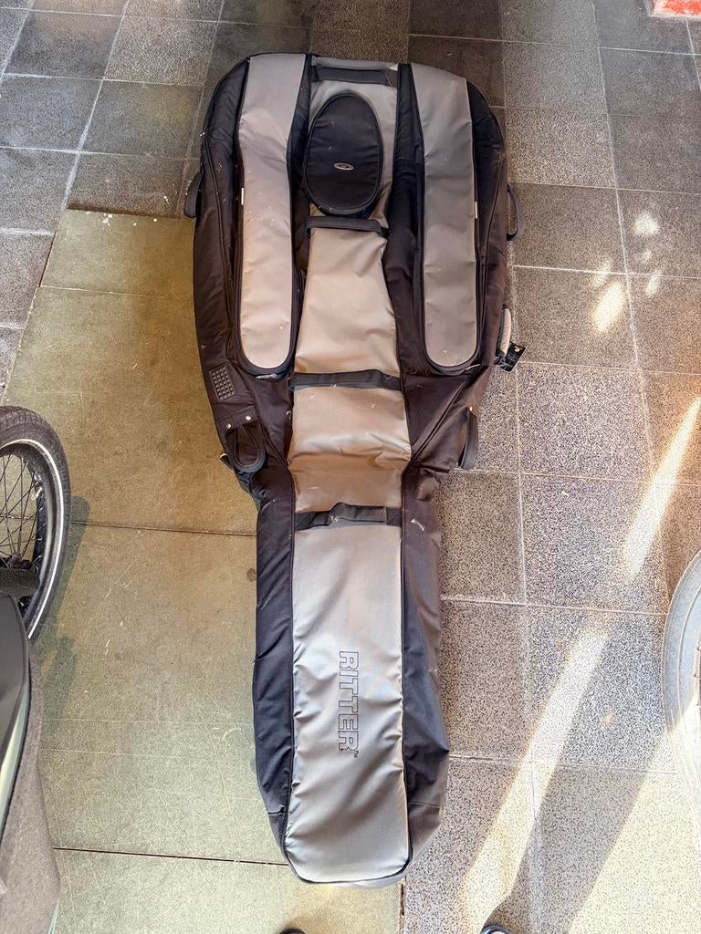 Ritter contrabaszak, Musique & Instruments, Instruments | Accessoires, Enlèvement, Comme neuf, Contrebasse