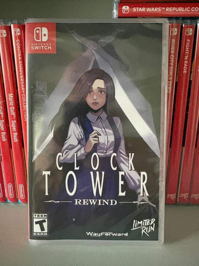 Tour de l'horloge - Rewind (Nintendo Switch), Enlèvement, Neuf