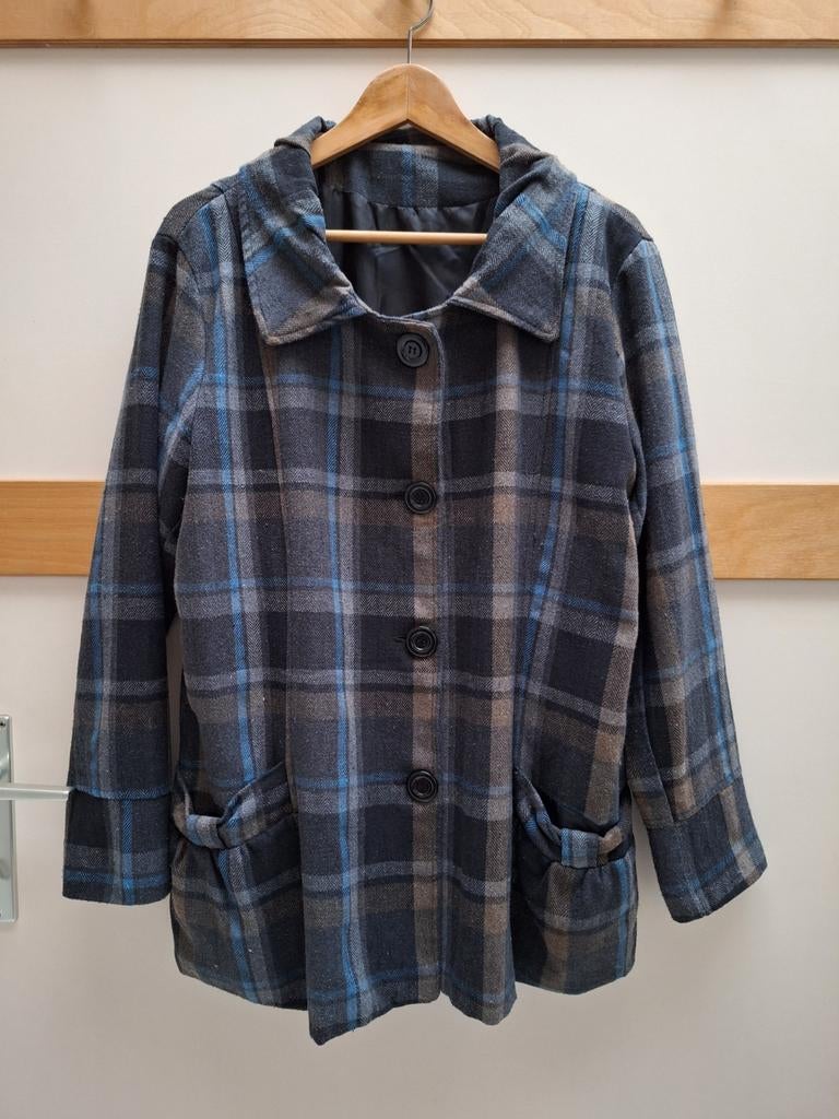 Petite Veste Vintage Dames T. 46/48, Taille 46/48 (XL) ou plus grande, Enlèvement ou Envoi, Autres couleurs, Porté