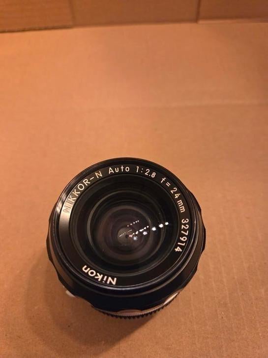 Nikon lens Nikkor-N 24mm 1:2.8, Ophalen of Verzenden, Zo goed als nieuw