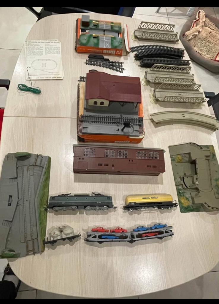 Train lima et accessoires, Enlèvement ou Envoi, Utilisé, Set de Trains, Lima