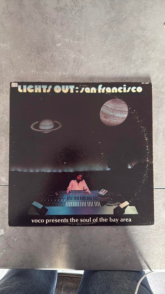 LP Lights out: San Francisco, Cd's en Dvd's, Vinyl | Jazz en Blues, Ophalen, Zo goed als nieuw