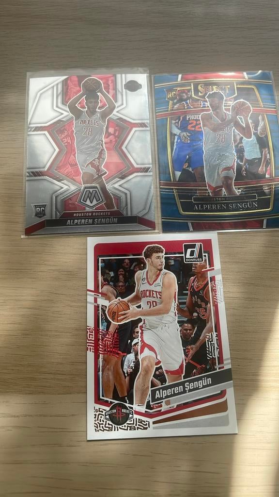 Cartes de recrue d'Alperen Sengun, Enlèvement ou Envoi, Neuf, Plusieurs images
