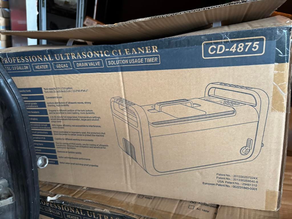 Ultrasoonreiniger CD4875 Codyson voor thuisgebruik, Ophalen of Verzenden, Nieuw