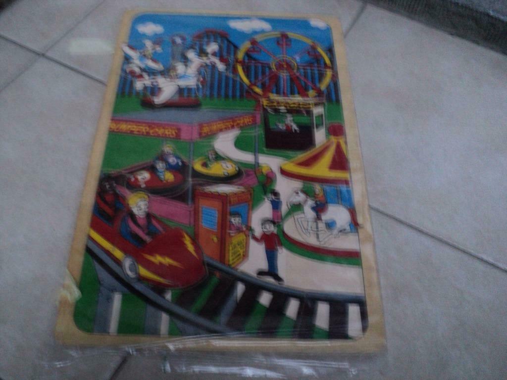 oude houten legpuzzel  de kermis, Enlèvement ou Envoi, Comme neuf