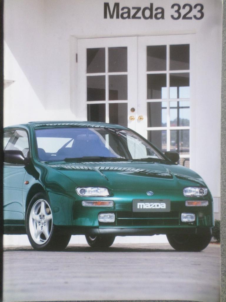1994 1995 Mazda 323 F Brochure, Boeken, Auto's | Folders en Tijdschriften, Mazda, Ophalen